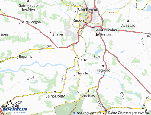 Mappa MICHELIN Rieux - ViaMichelin