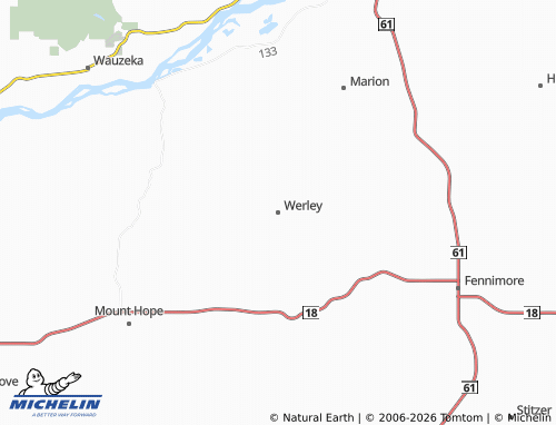 Carte MICHELIN Werley - ViaMichelin