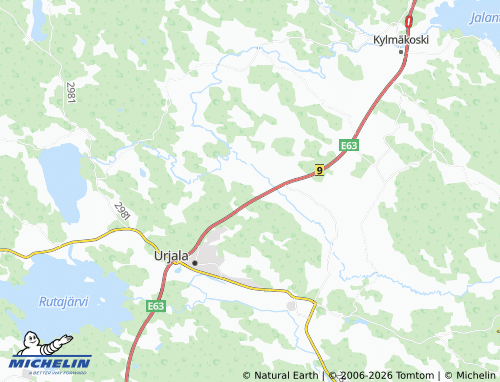 MICHELIN-Landkarte Hakkila - ViaMichelin