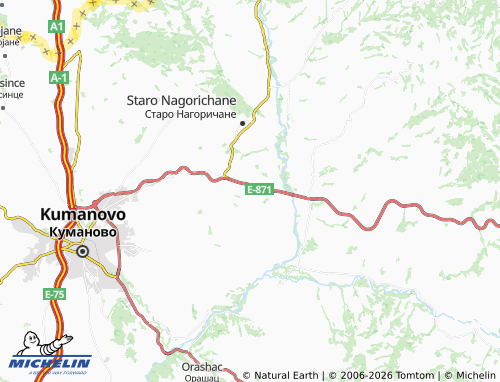 Mapa MICHELIN Manojlinci - ViaMichelin