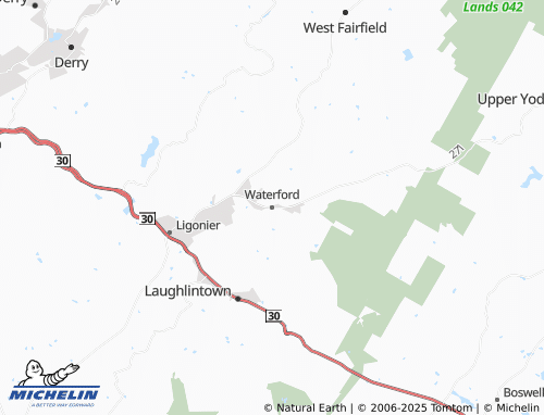 MICHELIN Waterford map - ViaMichelin