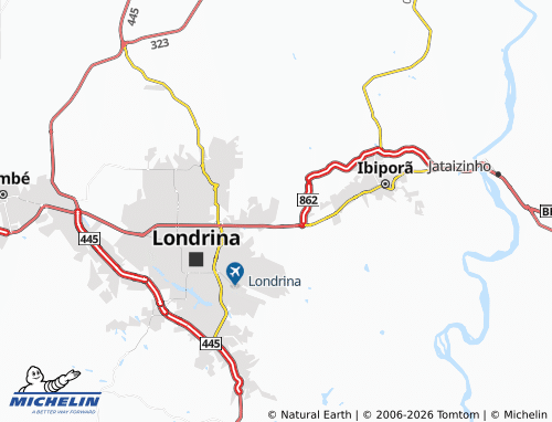 Mapa MICHELIN Lindóia - ViaMichelin