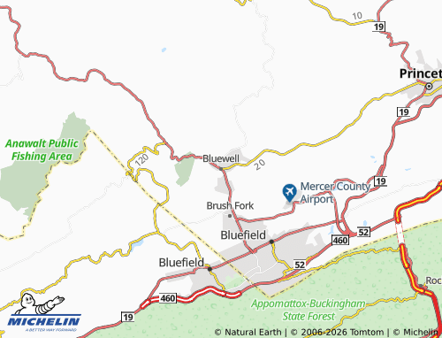 Mappa MICHELIN Bluewell - ViaMichelin