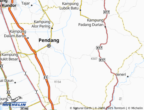 MICHELIN Kampung Chelong map - ViaMichelin