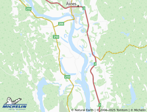 MICHELIN Rønne map - ViaMichelin