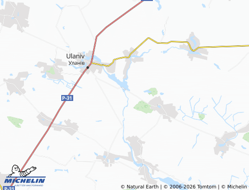Mappa MICHELIN Voronivtsi - ViaMichelin