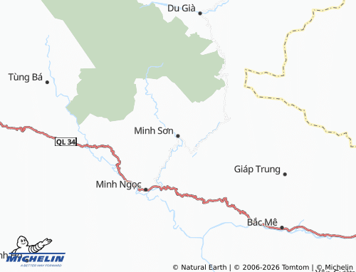 Mapa MICHELIN Minh Sơn - ViaMichelin