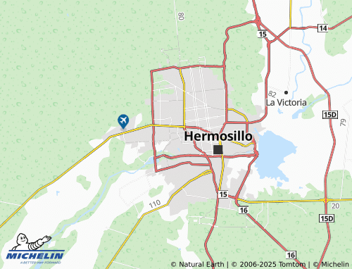 MICHELIN Alta California Residencial map - ViaMichelin