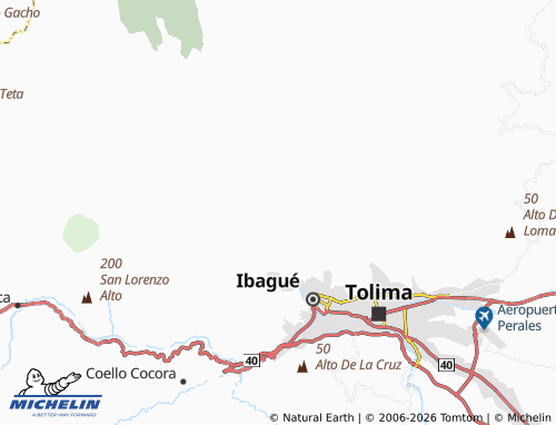 MICHELIN La Platica map - ViaMichelin