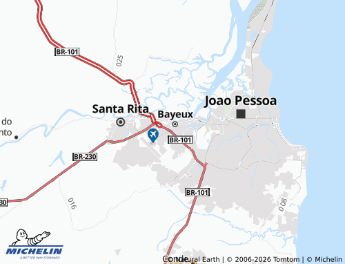 MICHELIN Imaculada map - ViaMichelin