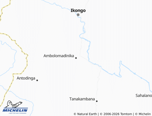 Mappa MICHELIN Ambolomadinika - ViaMichelin