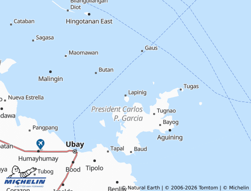 MICHELIN Lapinig map - ViaMichelin