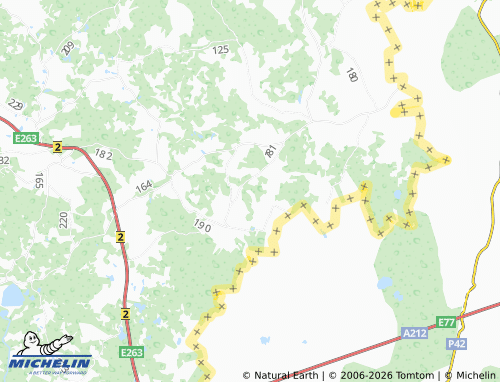 MICHELIN Vaaksaarõ map - ViaMichelin