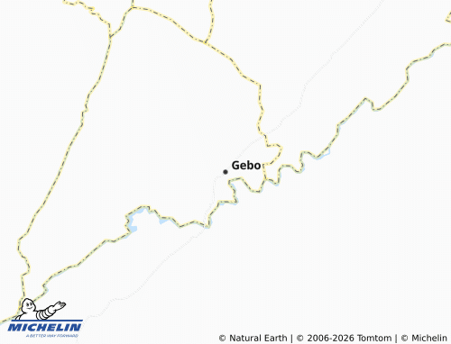 Mappa MICHELIN Gebo - ViaMichelin