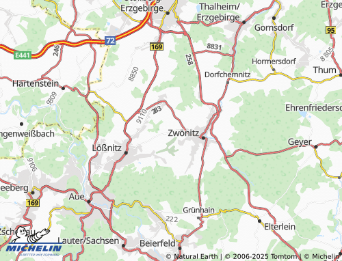 MICHELIN-Landkarte Lenkersdorf - ViaMichelin