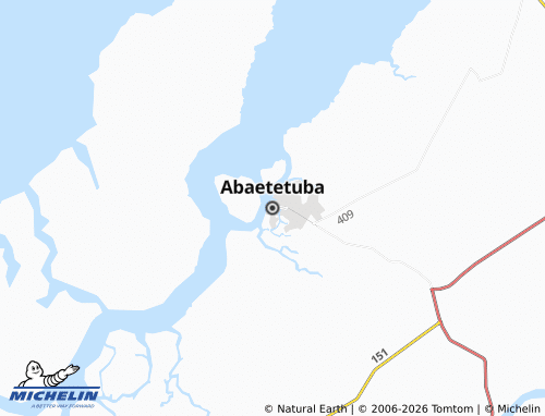 MICHELIN Abaetetuba map - ViaMichelin