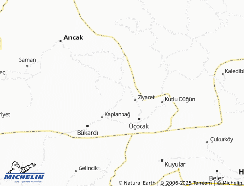 MICHELIN Haberci map - ViaMichelin