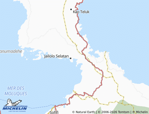 MICHELIN Akelaha map - ViaMichelin