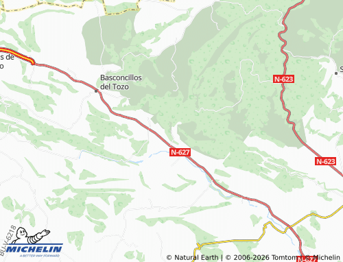 MICHELIN La Rad map - ViaMichelin