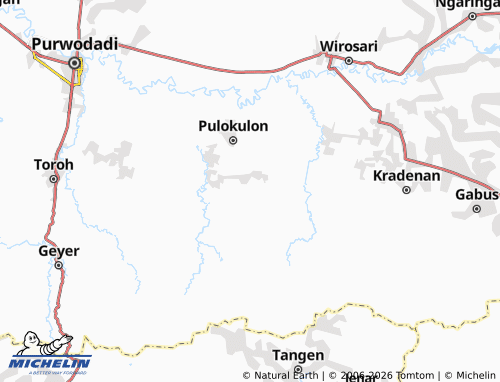 Carte MICHELIN Pojok - ViaMichelin