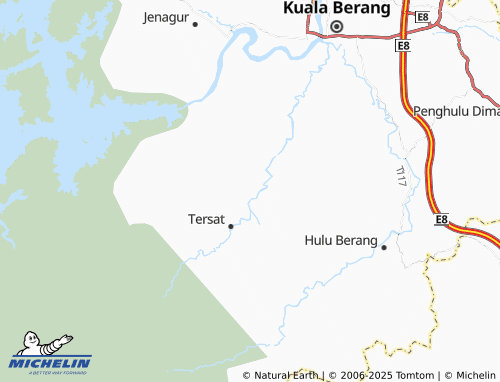 MICHELIN Taman Pelancongan Sekayu map - ViaMichelin