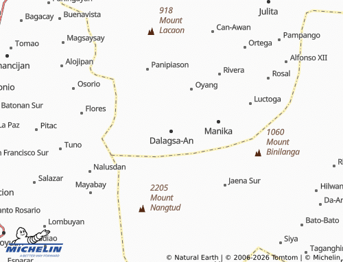 MICHELIN Dalagsa-An map - ViaMichelin