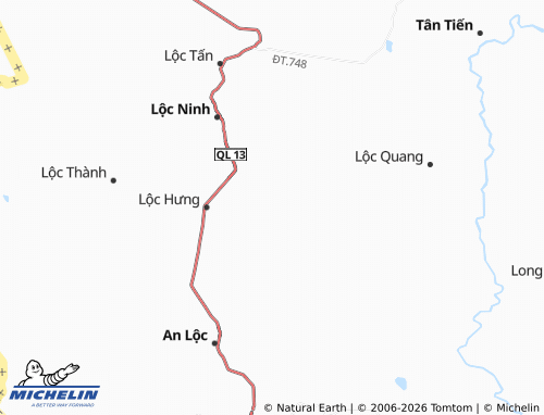 Mappa MICHELIN Lộc Khánh - ViaMichelin