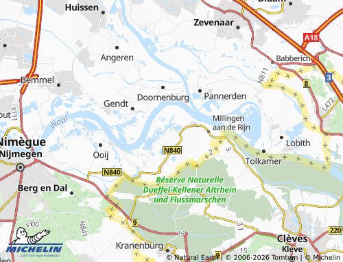 MICHELIN Kekerdom map - ViaMichelin