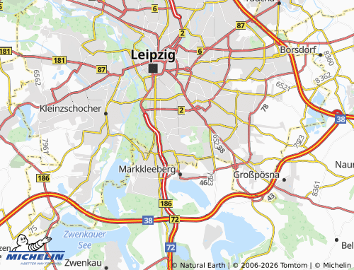 MICHELIN Lößnig map - ViaMichelin