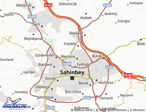 MICHELIN Selimiye map - ViaMichelin