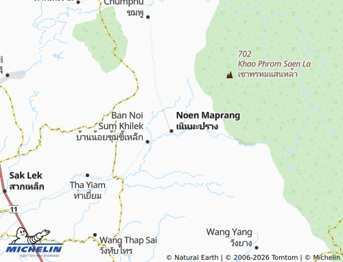Mapa MICHELIN Noen Maprang - ViaMichelin