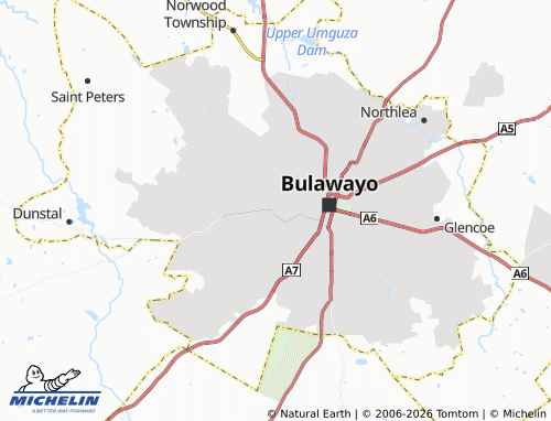 MICHELIN Westondale map - ViaMichelin