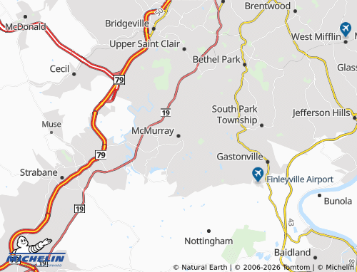 Mappa MICHELIN McMurray - ViaMichelin