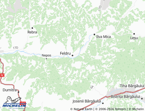 Mappa MICHELIN Feldru - ViaMichelin