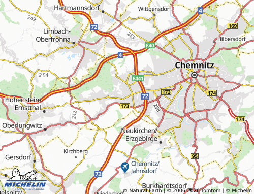 MICHELIN Reichenbrand map - ViaMichelin
