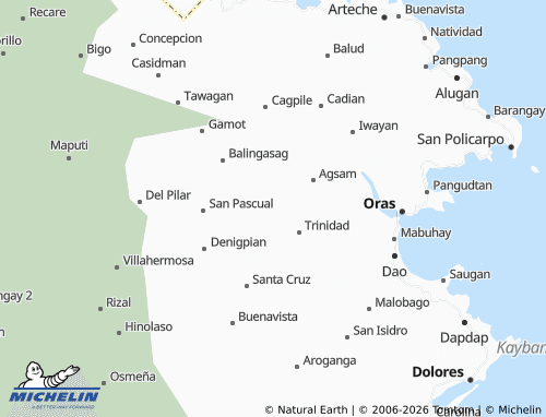 MICHELIN Naga map - ViaMichelin