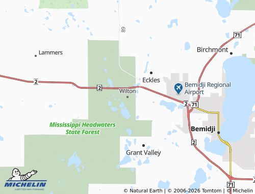 Mappa MICHELIN Wilton - ViaMichelin