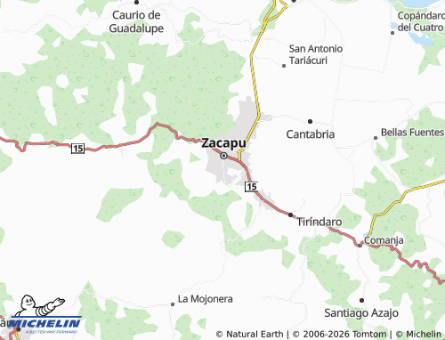 MICHELIN Leandro Valle map - ViaMichelin