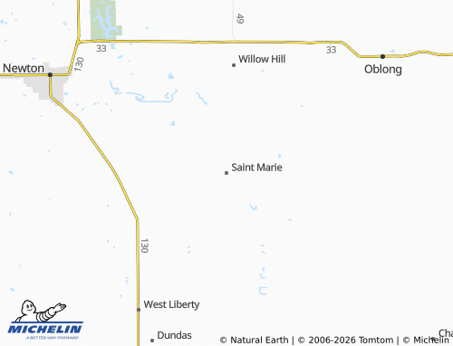 Mappa MICHELIN Saint Marie - ViaMichelin
