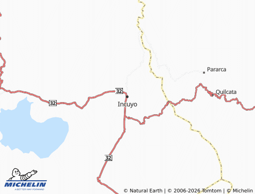 Mappa MICHELIN Incuyo - ViaMichelin