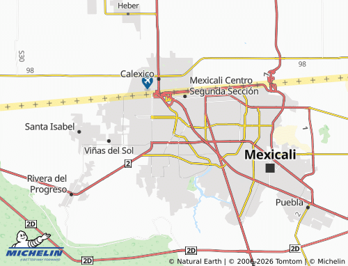 Mapa MICHELIN El Vidrio - ViaMichelin