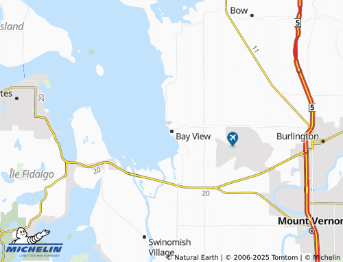 MICHELIN Bay View map - ViaMichelin