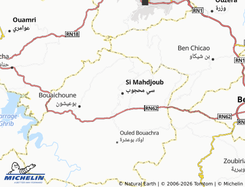 Mappa MICHELIN Si Mahjoub - ViaMichelin