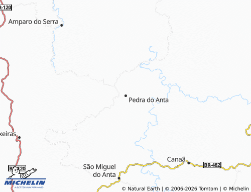 Mappa MICHELIN Pedra do Anta - ViaMichelin