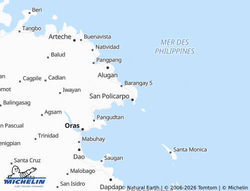 MICHELIN Barangay 4 map - ViaMichelin