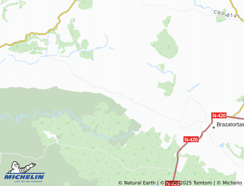 MICHELIN Valdeazogues map - ViaMichelin