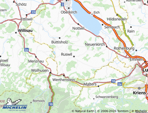 Mapa MICHELIN Ruswil - ViaMichelin
