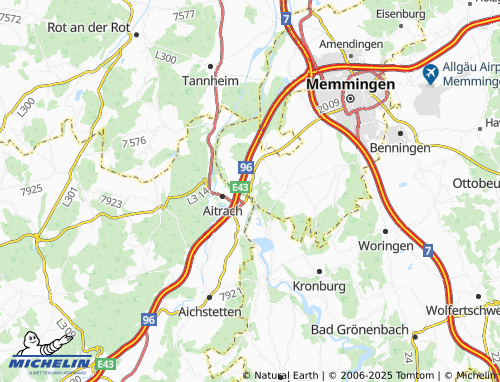 Kaart MICHELIN Ferthofen - ViaMichelin
