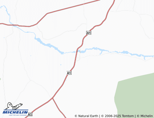 MICHELIN Shagari map - ViaMichelin