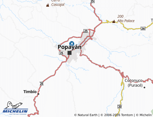 MICHELIN El Lago map - ViaMichelin